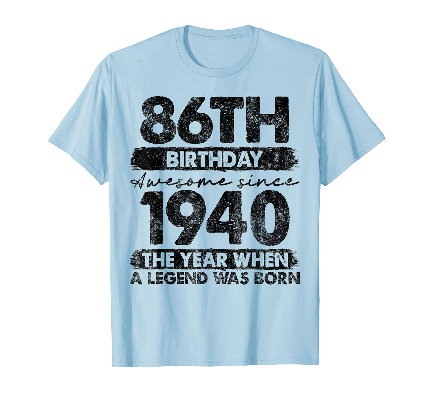 86 Year Old Gifts Vintage 1940 Limited Edition 86th Birthday T-Shirt