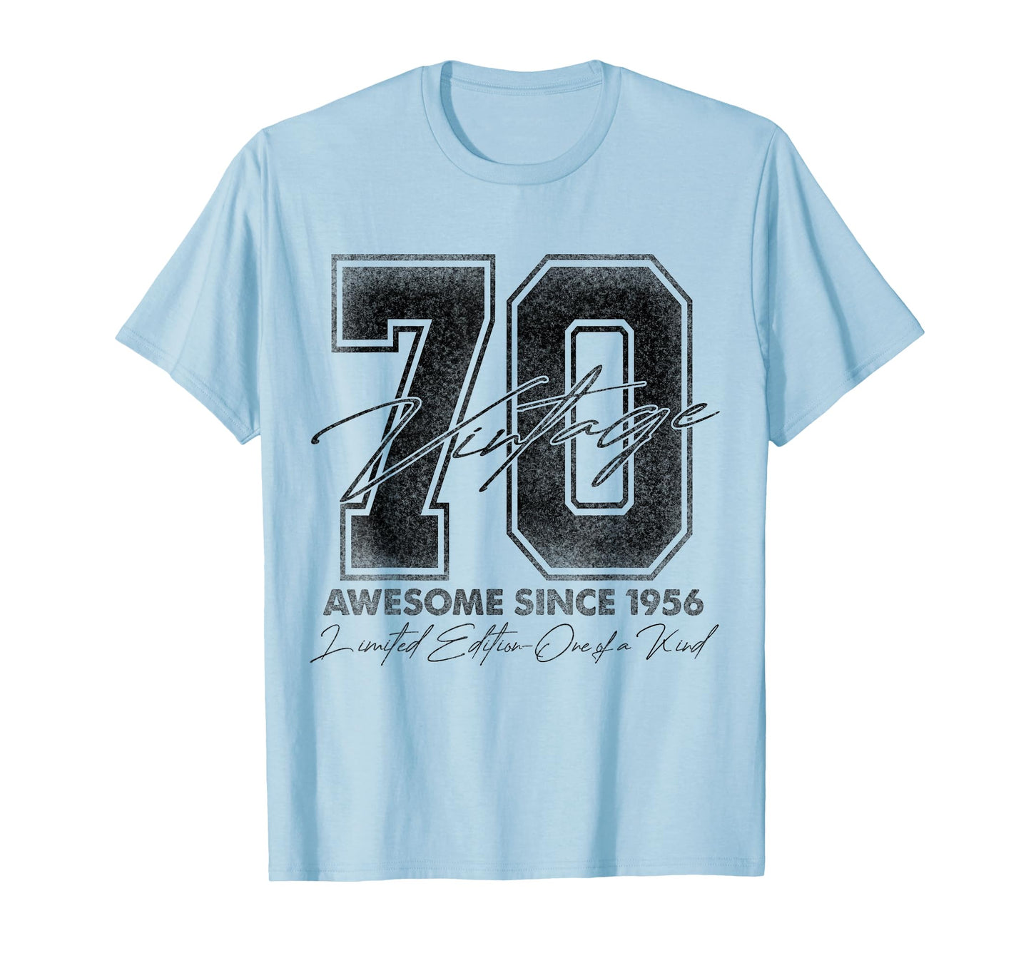 70 Year Old Gifts Vintage 1956 Limited Edition 70th Birthday T-Shirt