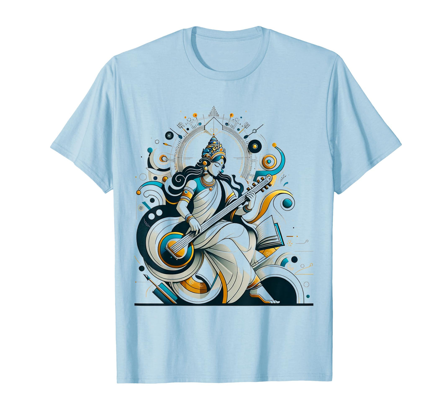 Hinduism Deity Saraswati Spirituality T-Shirt