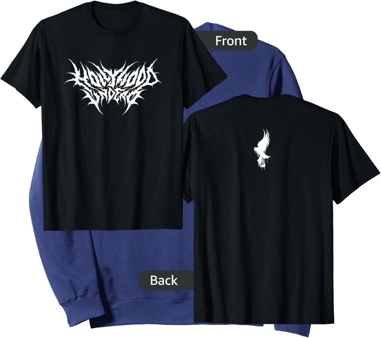 Hollywood Undead - Official Merchandise - Death Metal Dove Sweatshirt - Sweatshirt | Navy