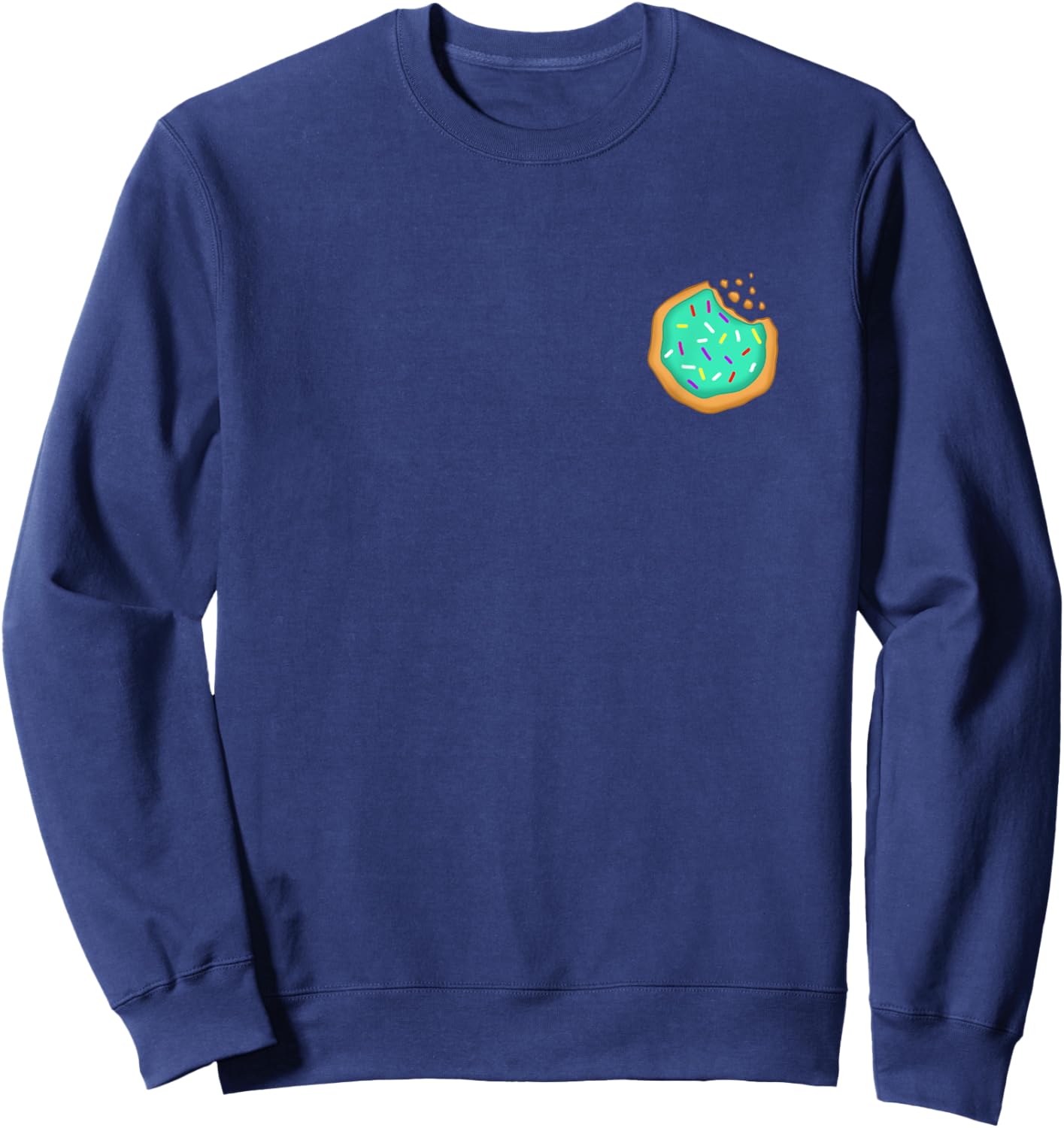 Teal Sugar Cookie on Pocket Scout Cookies Taster Lover Baker Sweatshirt - Sweatshirt | Navy