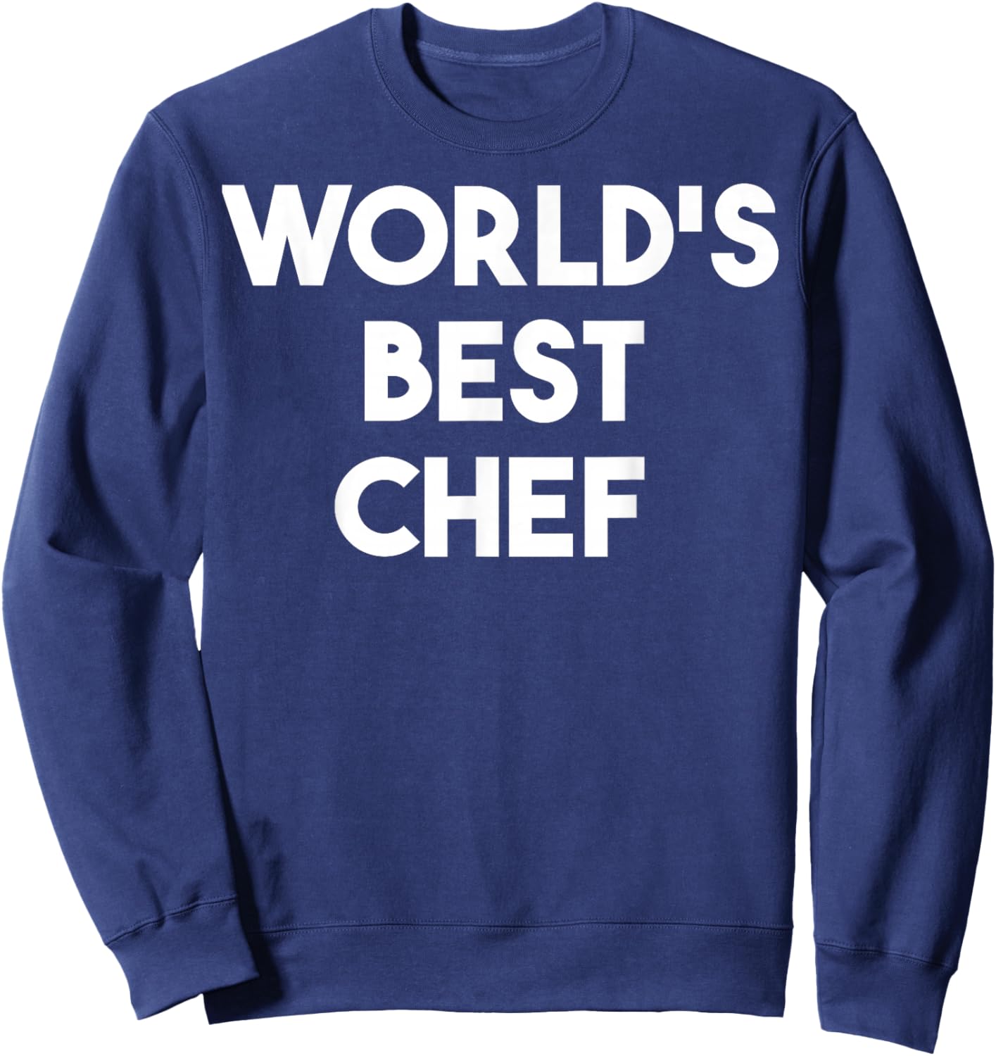 World's Best Chef Sweatshirt - Sweatshirt | Navy