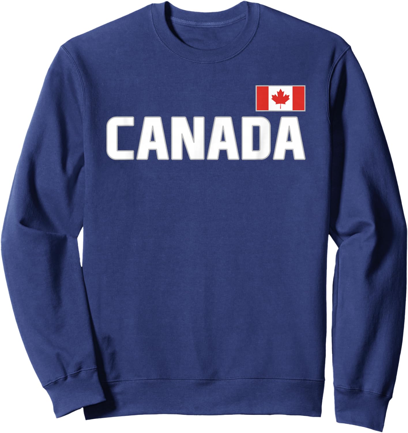 Canada Flag Canadian Pride International Country Sweatshirt - Sweatshirt | Navy