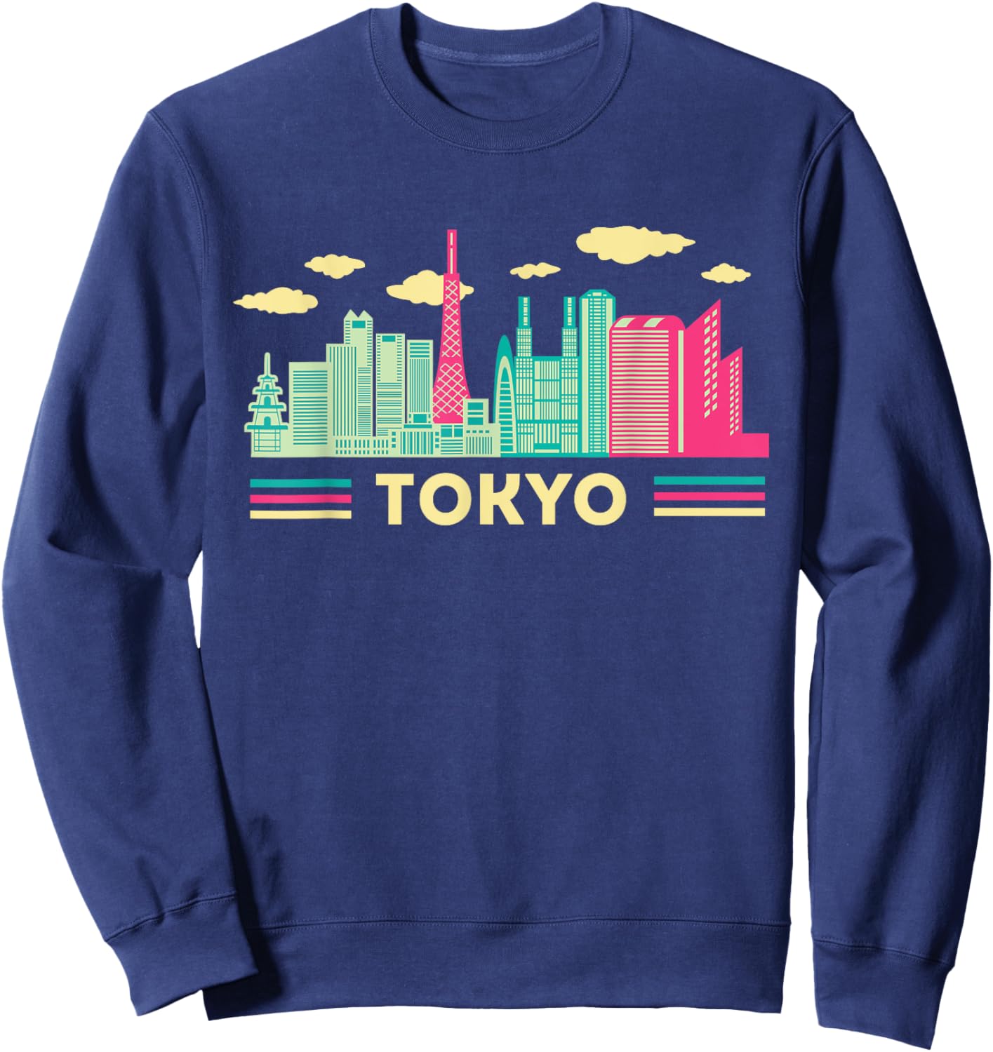 Tokyo Japanese Sweatshirt - Sweatshirt | Navy