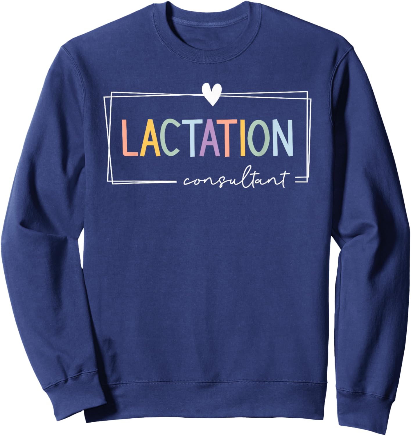 IBCLC Lactation Consultant Expert Breastfeeding , Black Sweatshirt - Sweatshirt | Navy