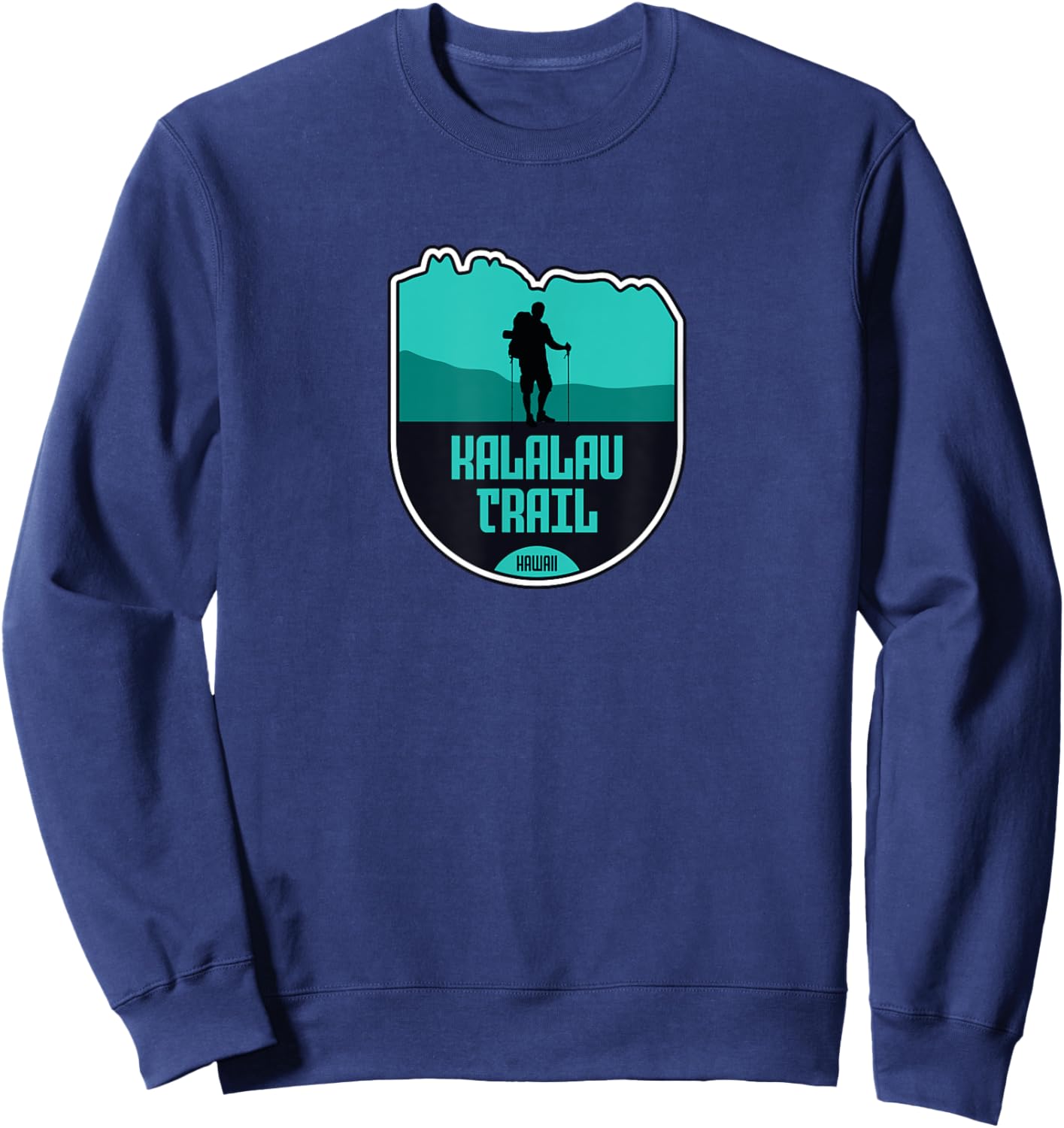Kalalau Trail - Hawaii, United States Sweatshirt - Sweatshirt | Navy