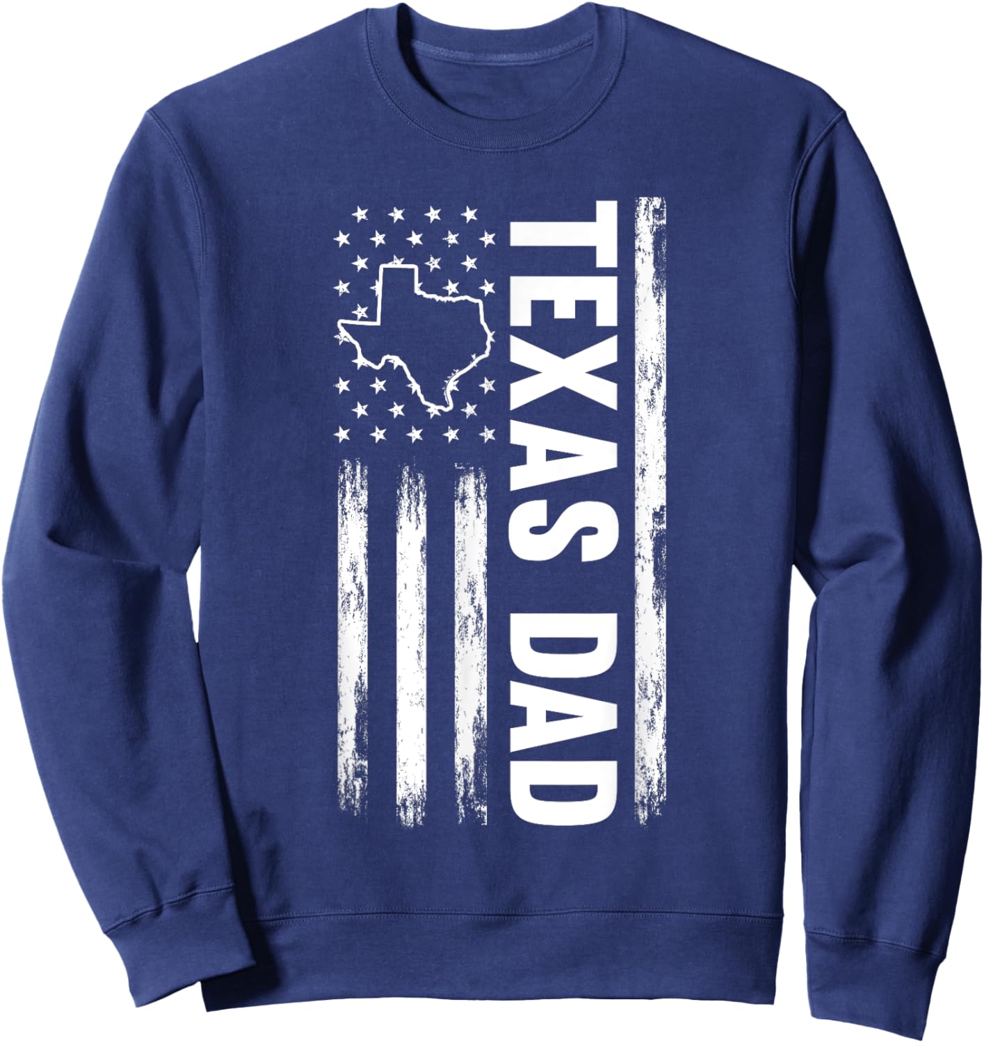 Texas Dad American State Sweatshirt - Sweatshirt | Navy