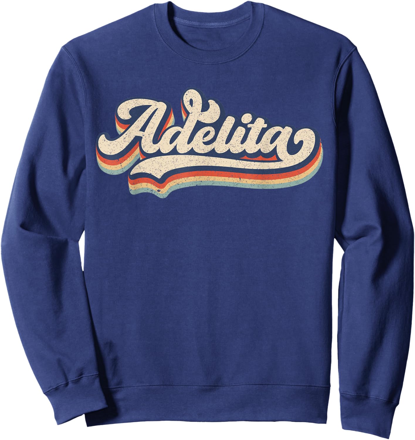 La Adelita Mexican Soldier Retro Adelita Sweatshirt - Sweatshirt | Navy