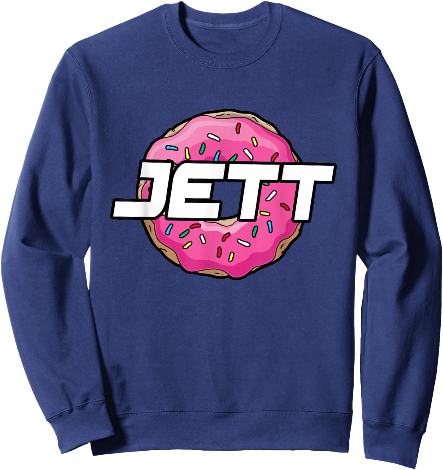 Jett Lawrence JL18 Motocorss Supercross Donut Sweatshirt - Sweatshirt | Navy