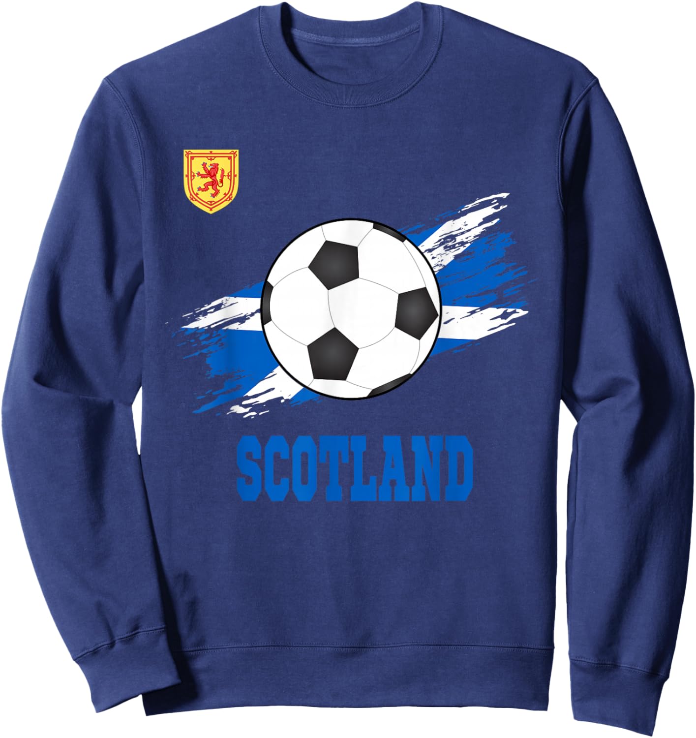 Scotland Soccer Scottish Football Scots Futbol Sweatshirt - Sweatshirt | Navy