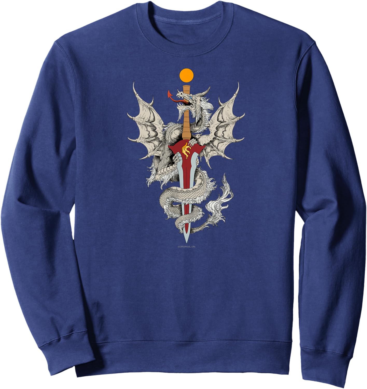 Dragon's Dogma Online: The Ivory Order Sweatshirt - Sweatshirt | Navy