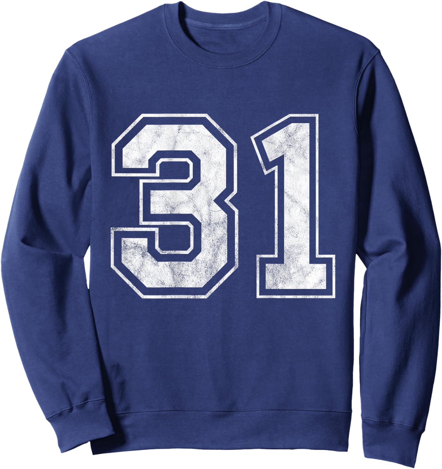 Number 31 on the back Sweatshirt - Sweatshirt | Navy