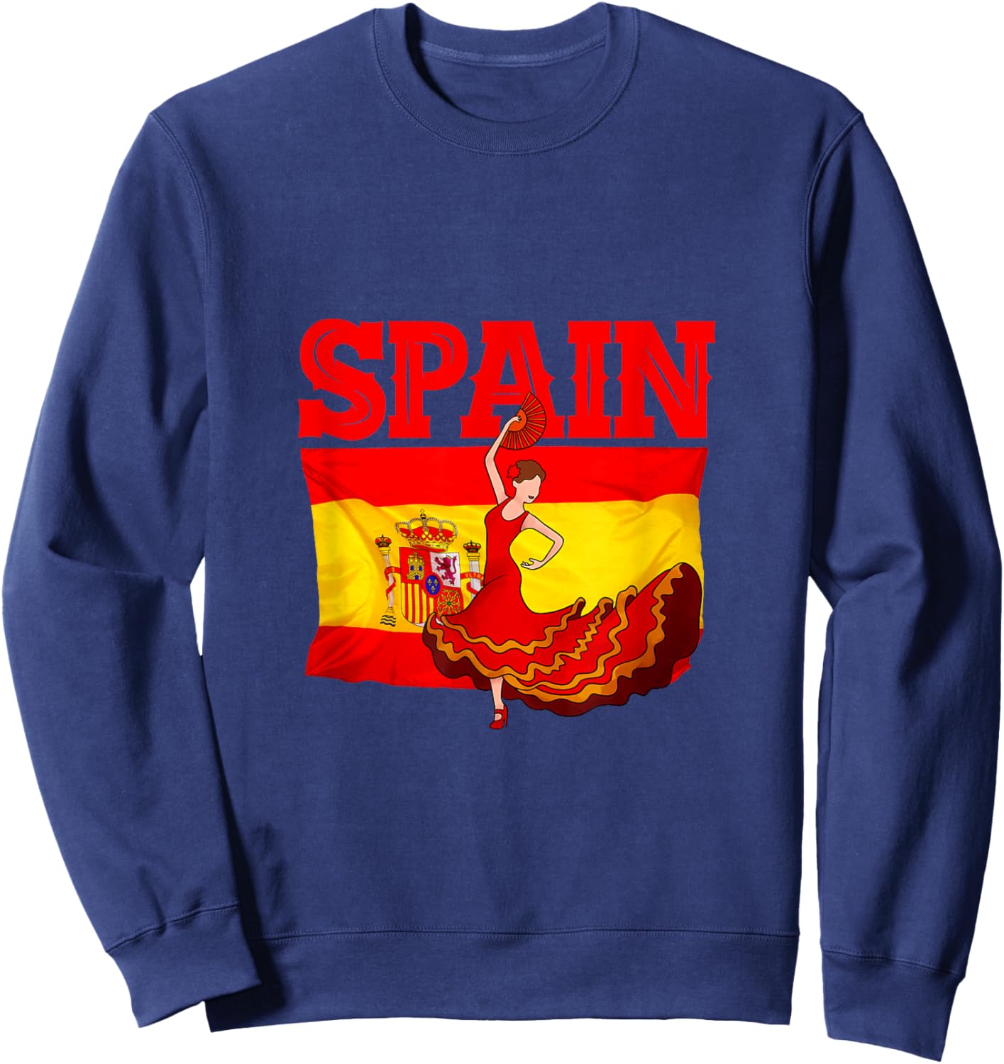 Flamenco Spain Sweatshirt - Sweatshirt | Navy