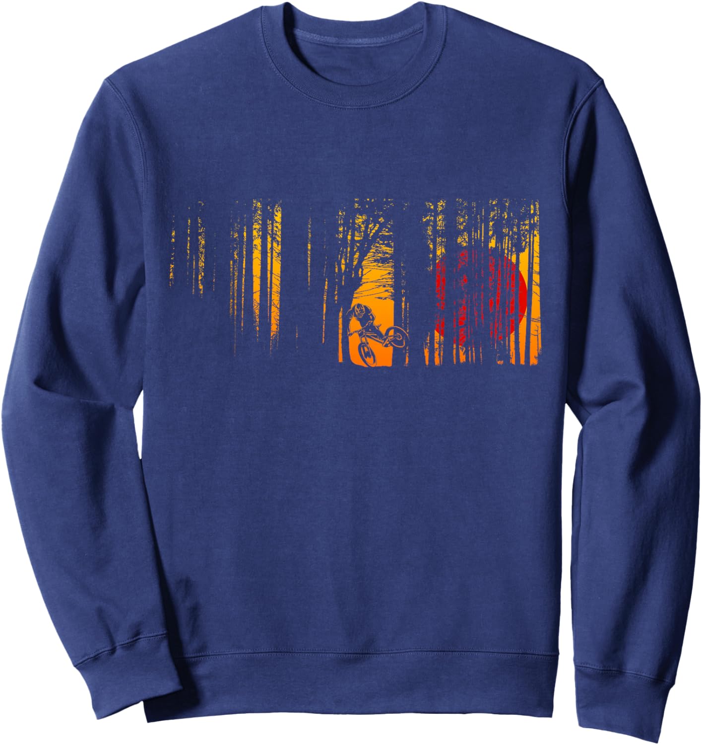 MTB Mountain Bike Sweatshirt - Sweatshirt | Navy