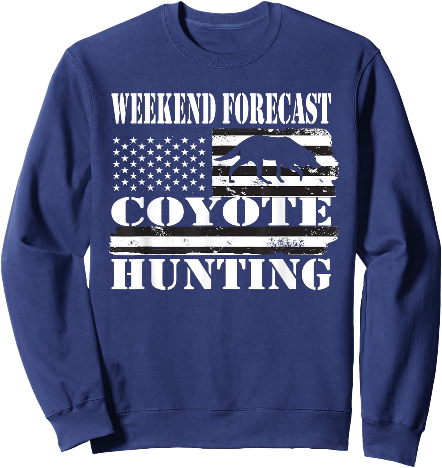 Coyote Hunting Sweatshirt - Sweatshirt | Navy