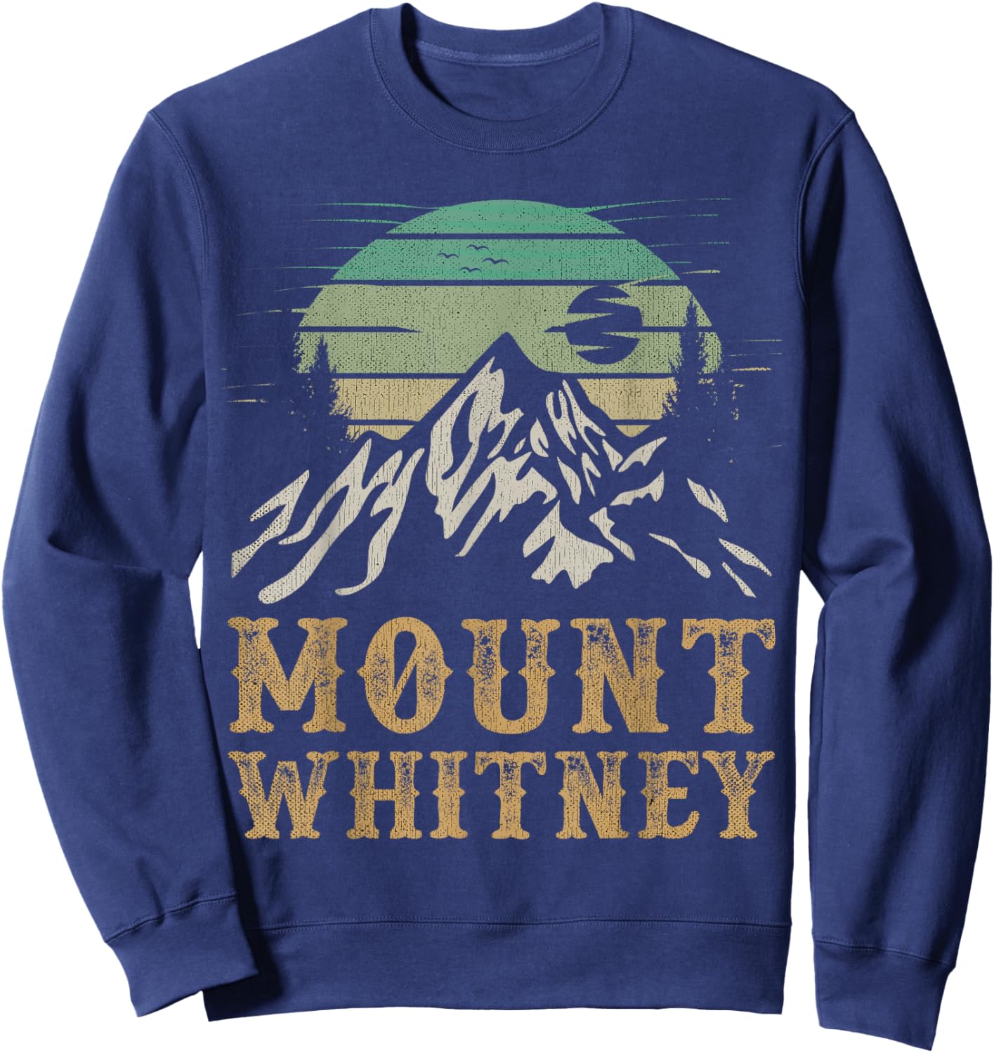 Mount Whitney National Park Merchandise Hiking Mt. Whitney Sweatshirt - Sweatshirt | Navy
