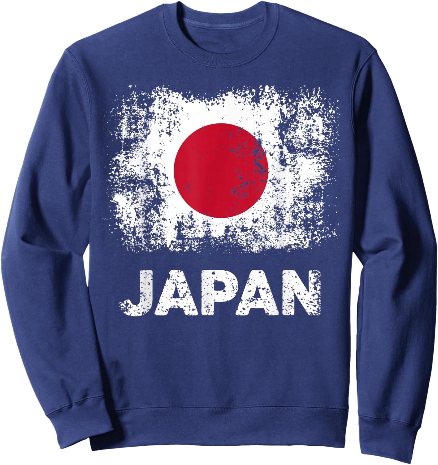 Japanese Flag Shirt Tokyo Patriotic Japan Flag Sweatshirt - Sweatshirt | Navy