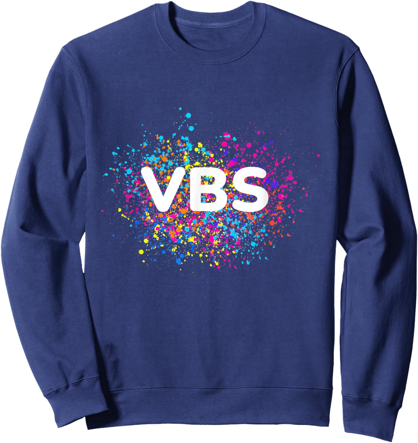 VBS 2025 Shirt I Love Vacation Bible School Church Jesus Sweatshirt - Sweatshirt | Navy