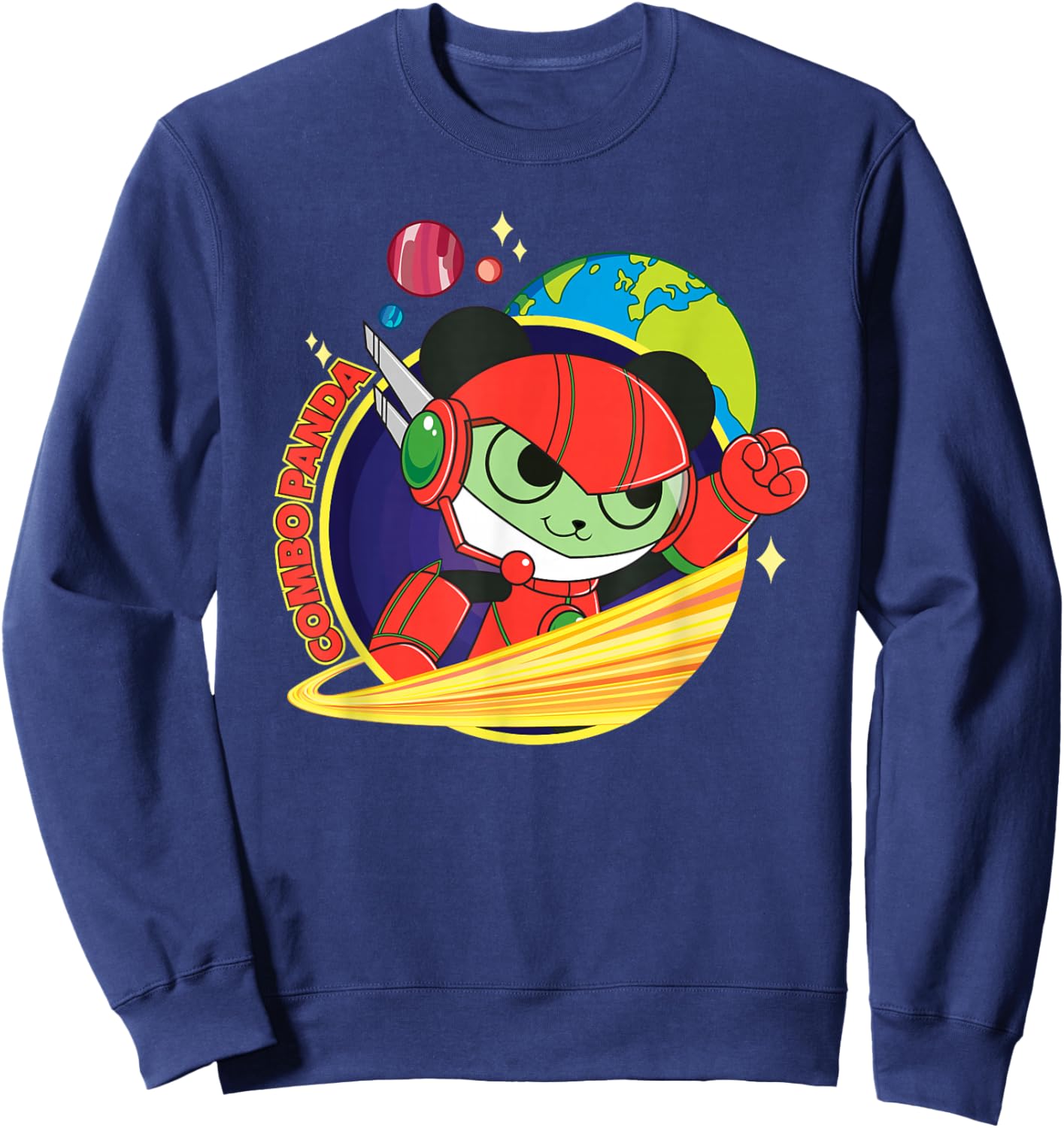 Ryan's World Titan Universe Combo Panda Sweatshirt - Sweatshirt | Navy