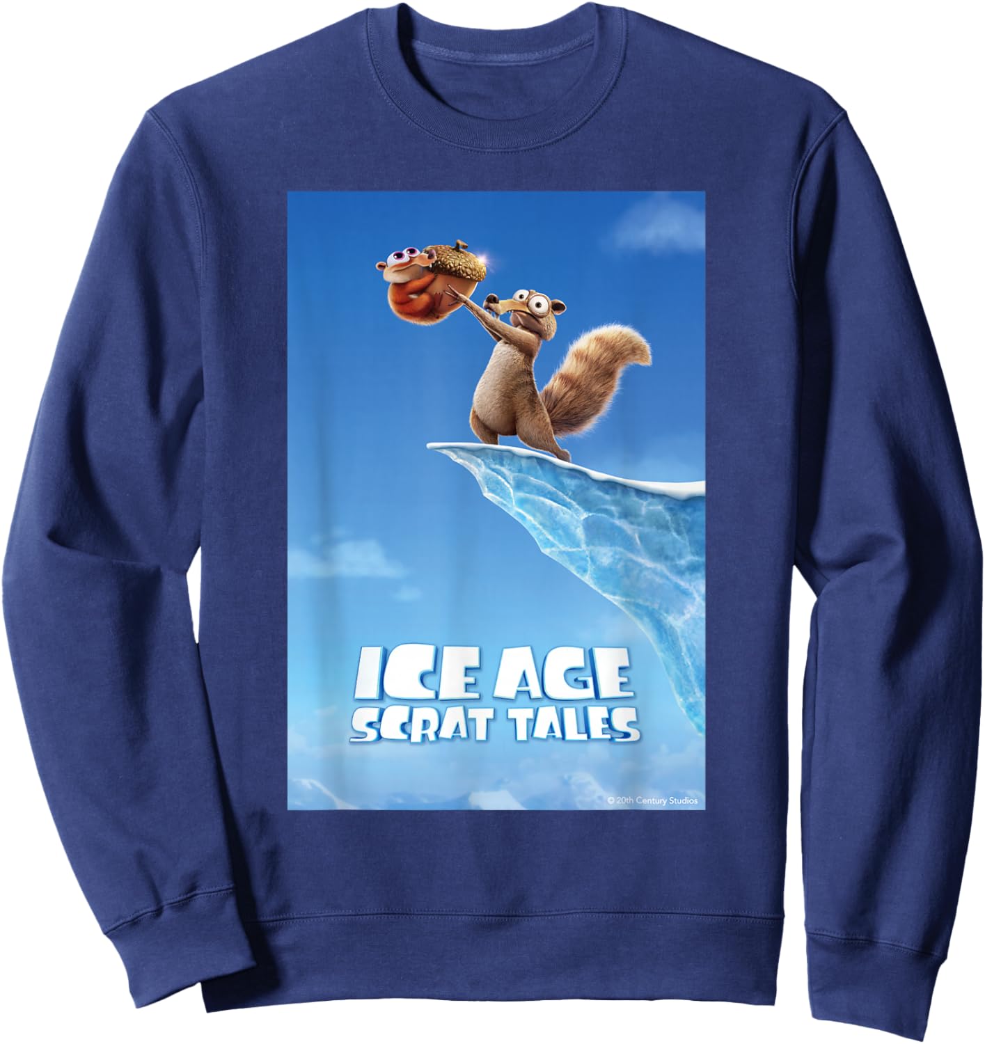 Ice Age: Scrat Tales Poster Sweatshirt - Sweatshirt | Navy