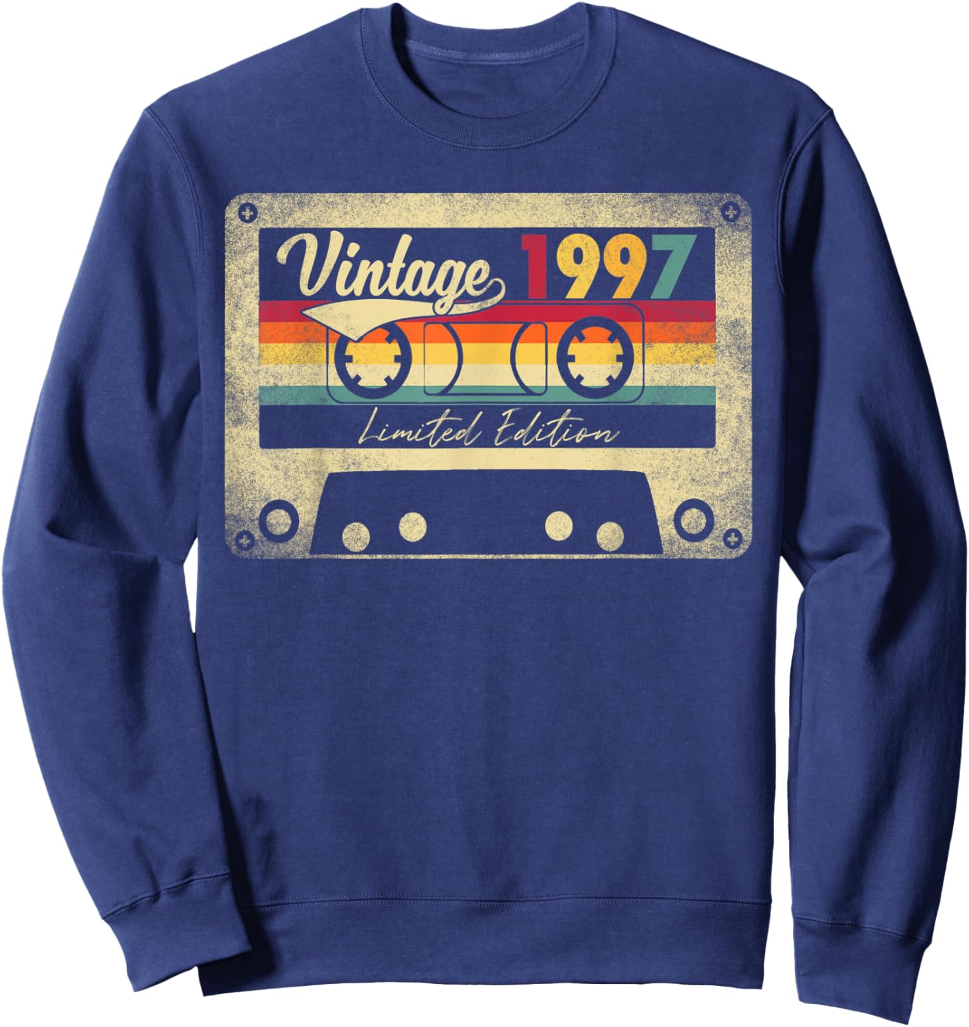 Limited Edition Vintage Best Of 1997 25th Birthday Gift Sweatshirt - Sweatshirt | Navy