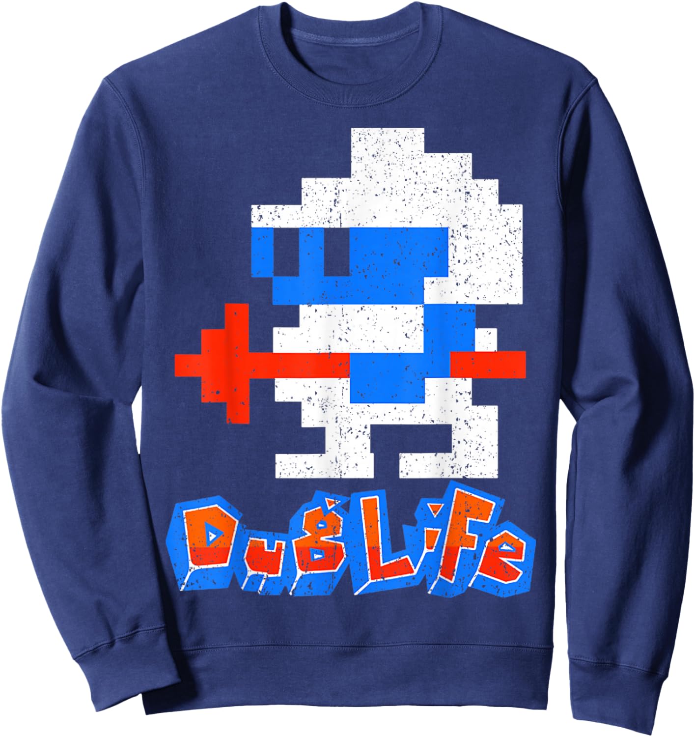 Vintage Dug Life Sweatshirt - Sweatshirt | Navy