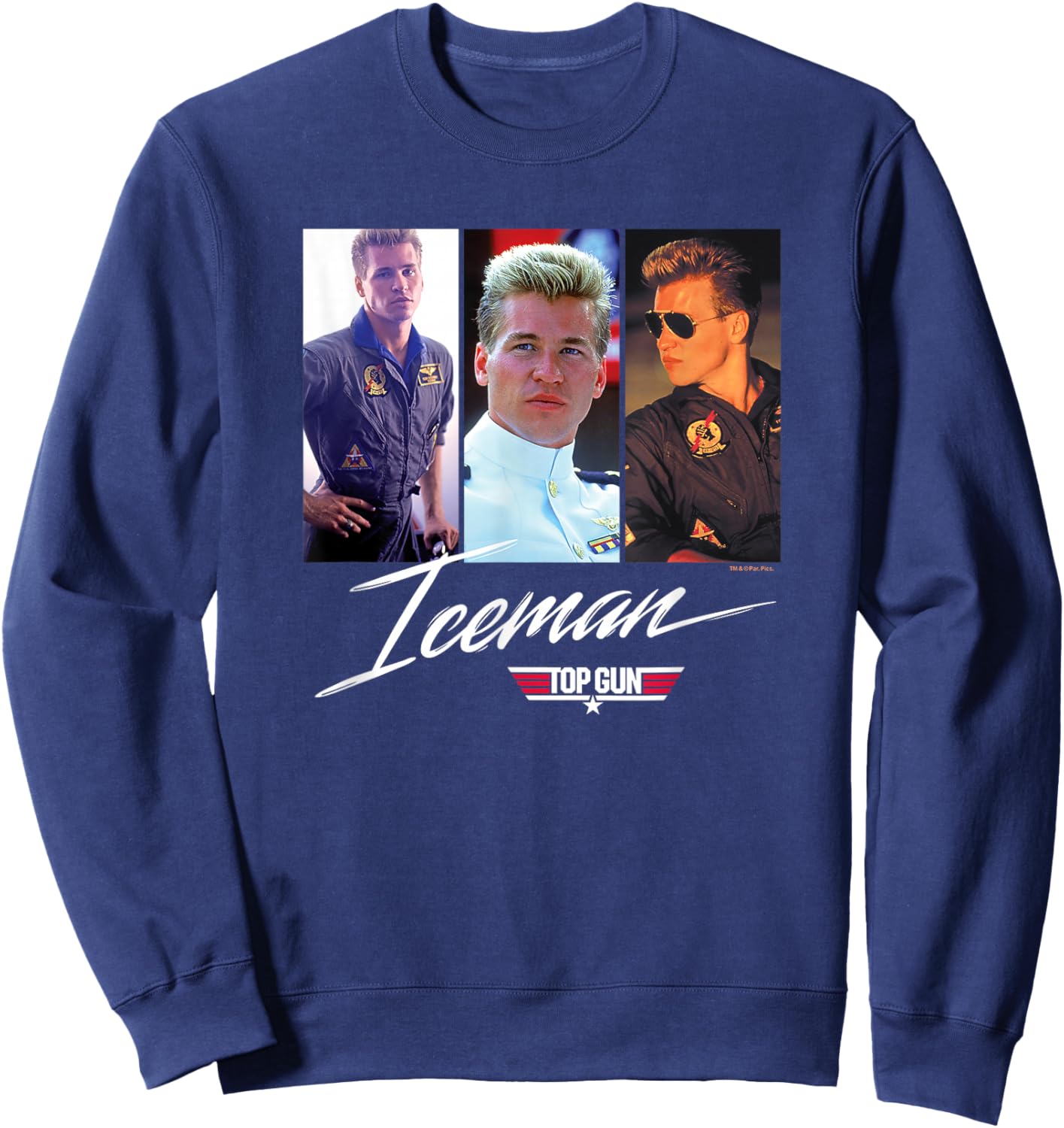 Top Gun - Iceman Sweatshirt - Sweatshirt | Navy