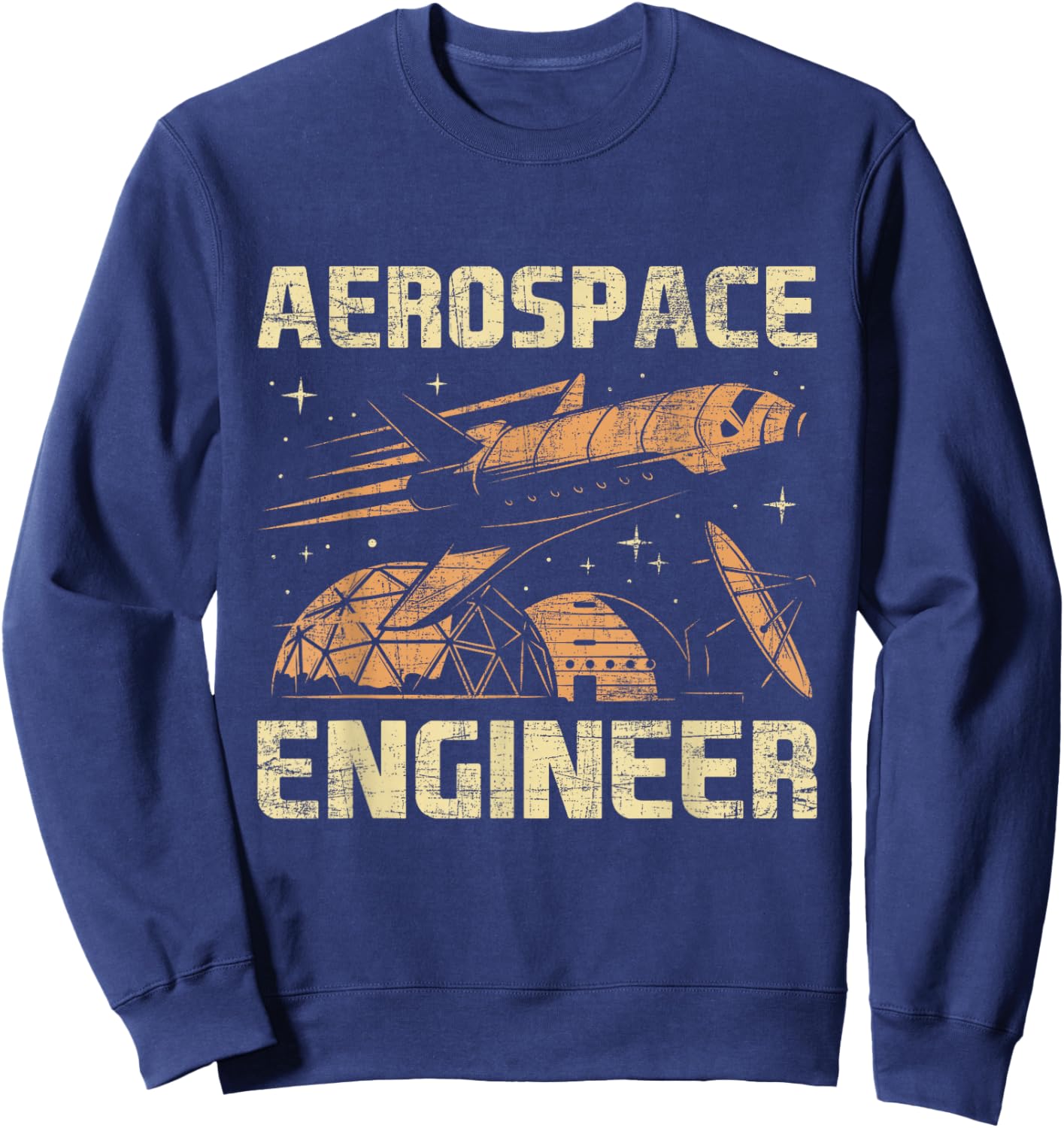 Aerospace Engineer - Aeronautical Aeronautics Spacecrafts Sweatshirt - Sweatshirt | Navy