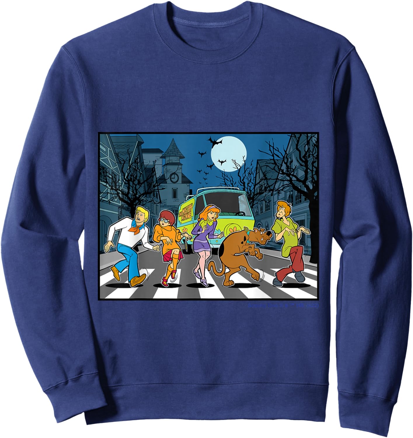 Scooby Doo Halloween Spooky Night Sweatshirt - Sweatshirt | Navy