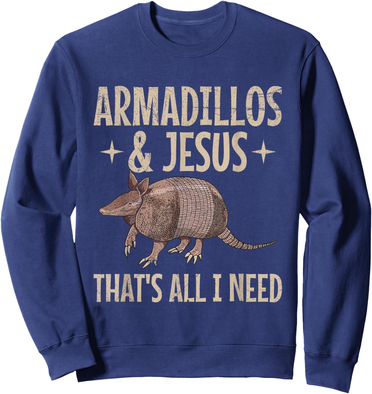 Armadillo Design for an Armadillo Lover Sweatshirt - Sweatshirt | Navy