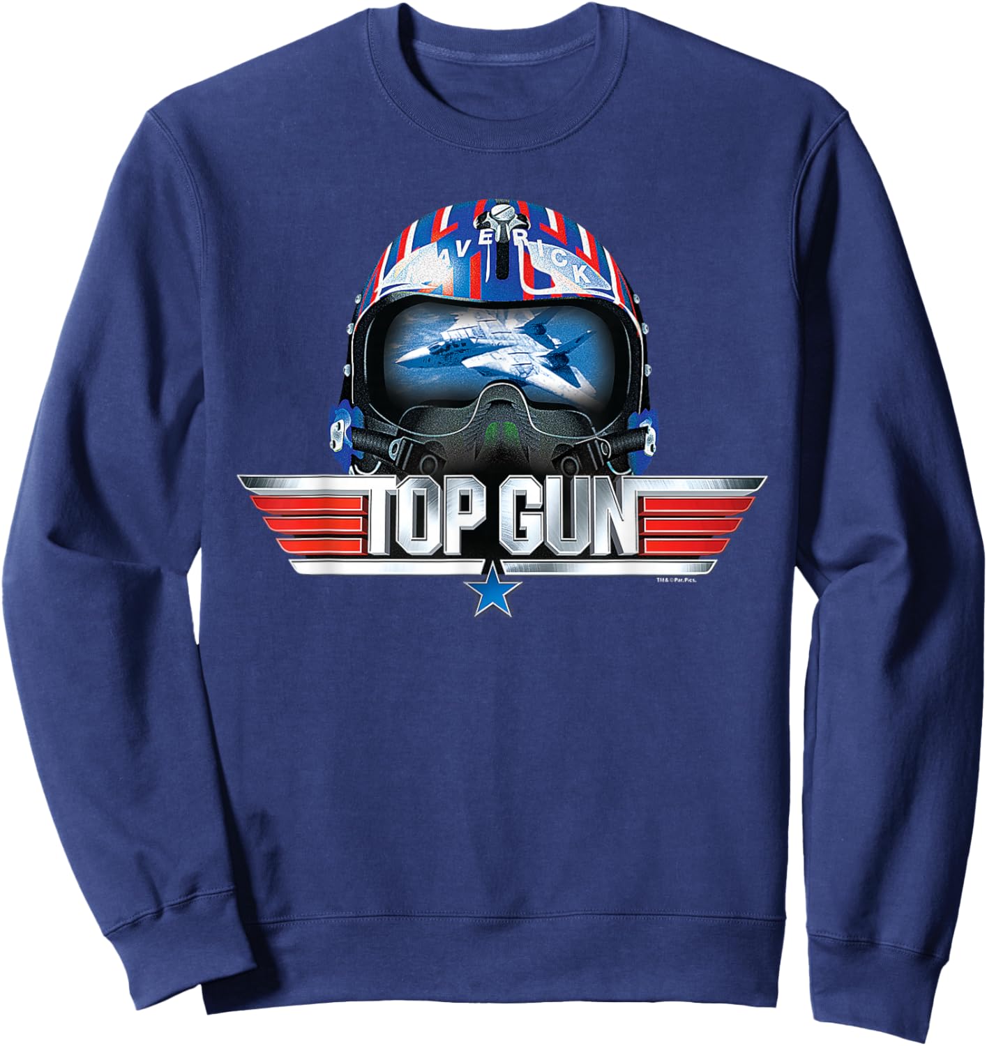 Top Gun - Maverick Helmet Sweatshirt - Sweatshirt | Navy