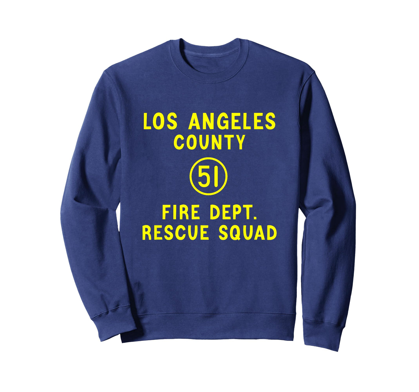 Truck Side 51 Emergency Squad Logo Essential Emergency 51 T-Shirt