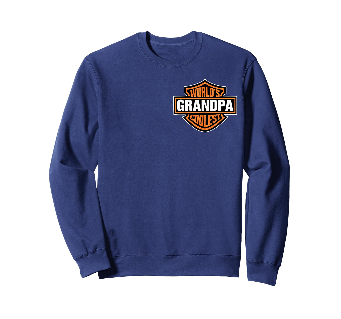 Worlds Coolest Grandpa Matching Family Father's Day Pocket T-Shirt