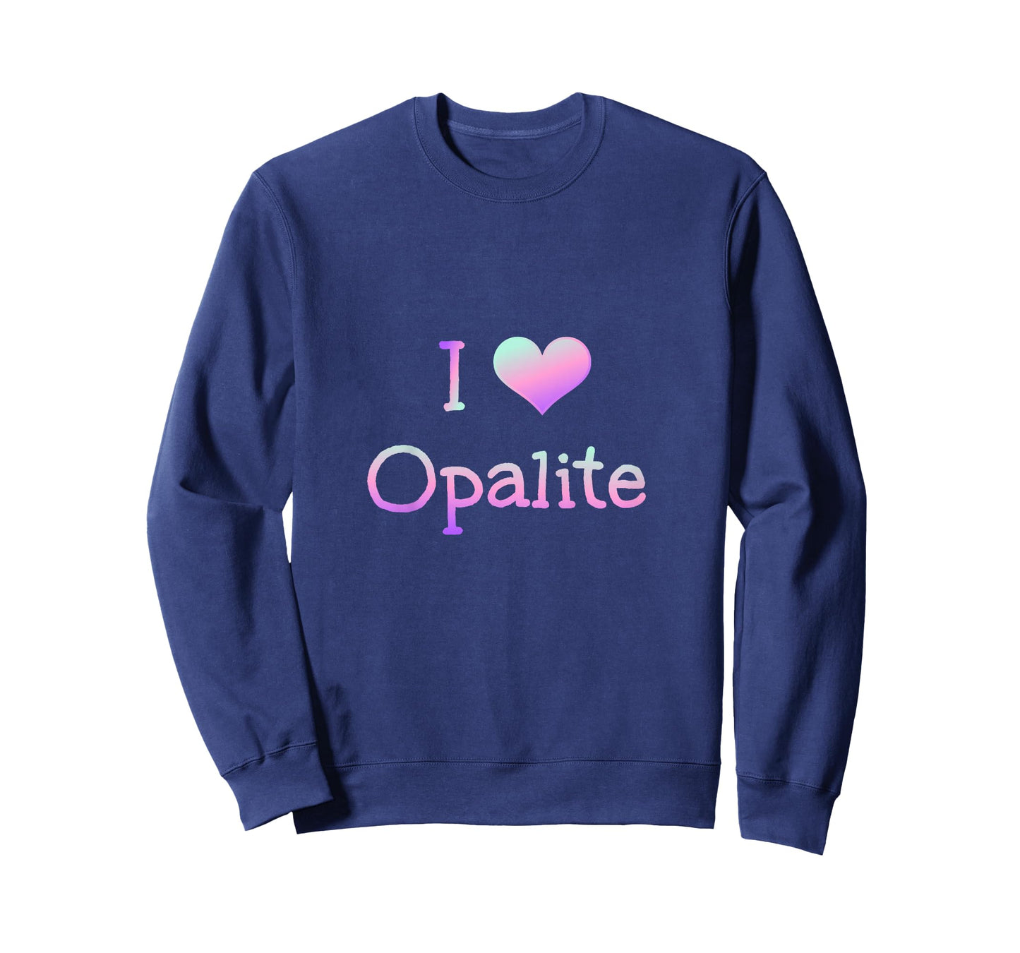 I Love Opalite Heart Personalized Sister Brother Toddler Tee T-Shirt