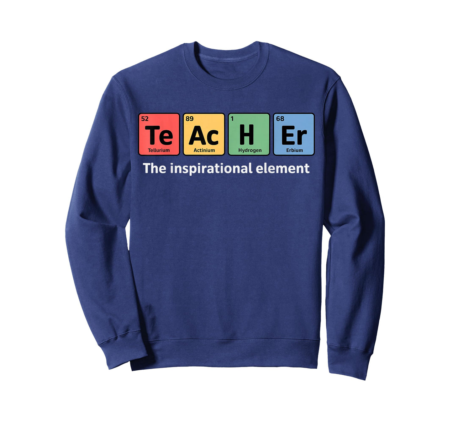 Inspirational Element Teacher Stay Positive Periodic Table T-Shirt