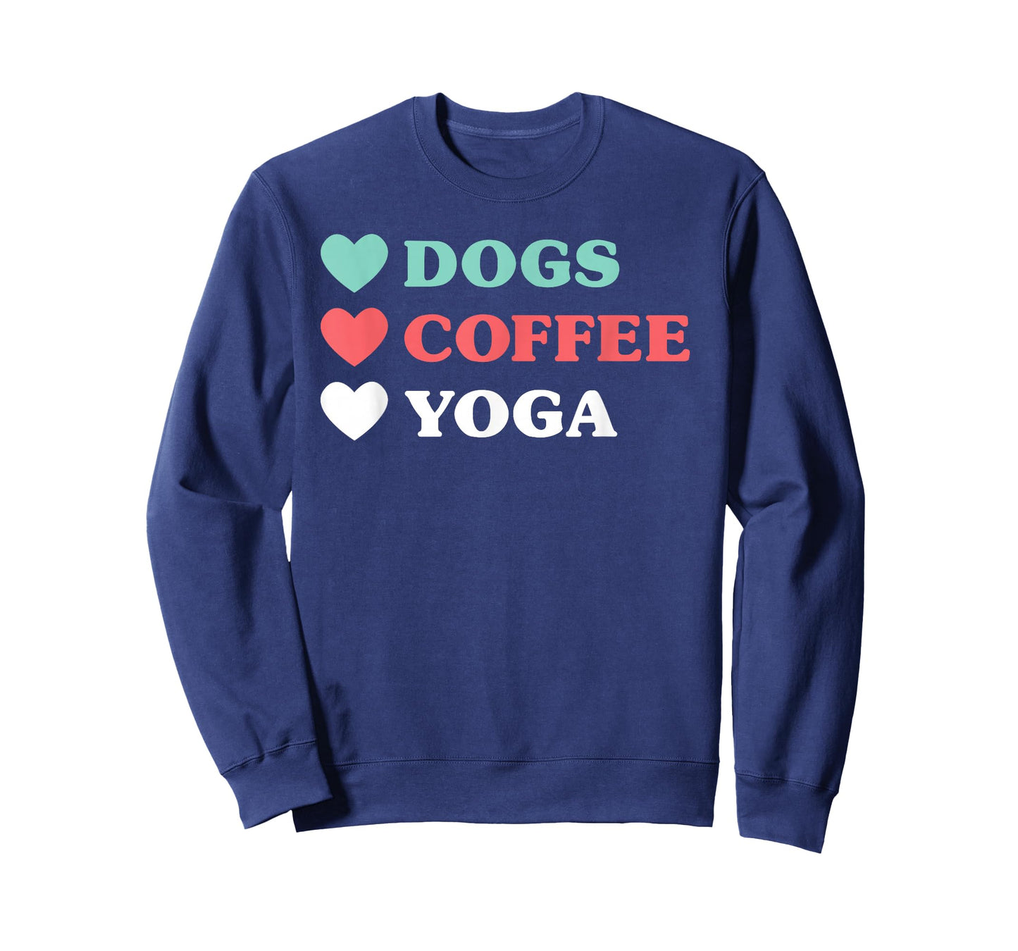 Dogs Coffee Yoga for Women and Girls T-Shirt