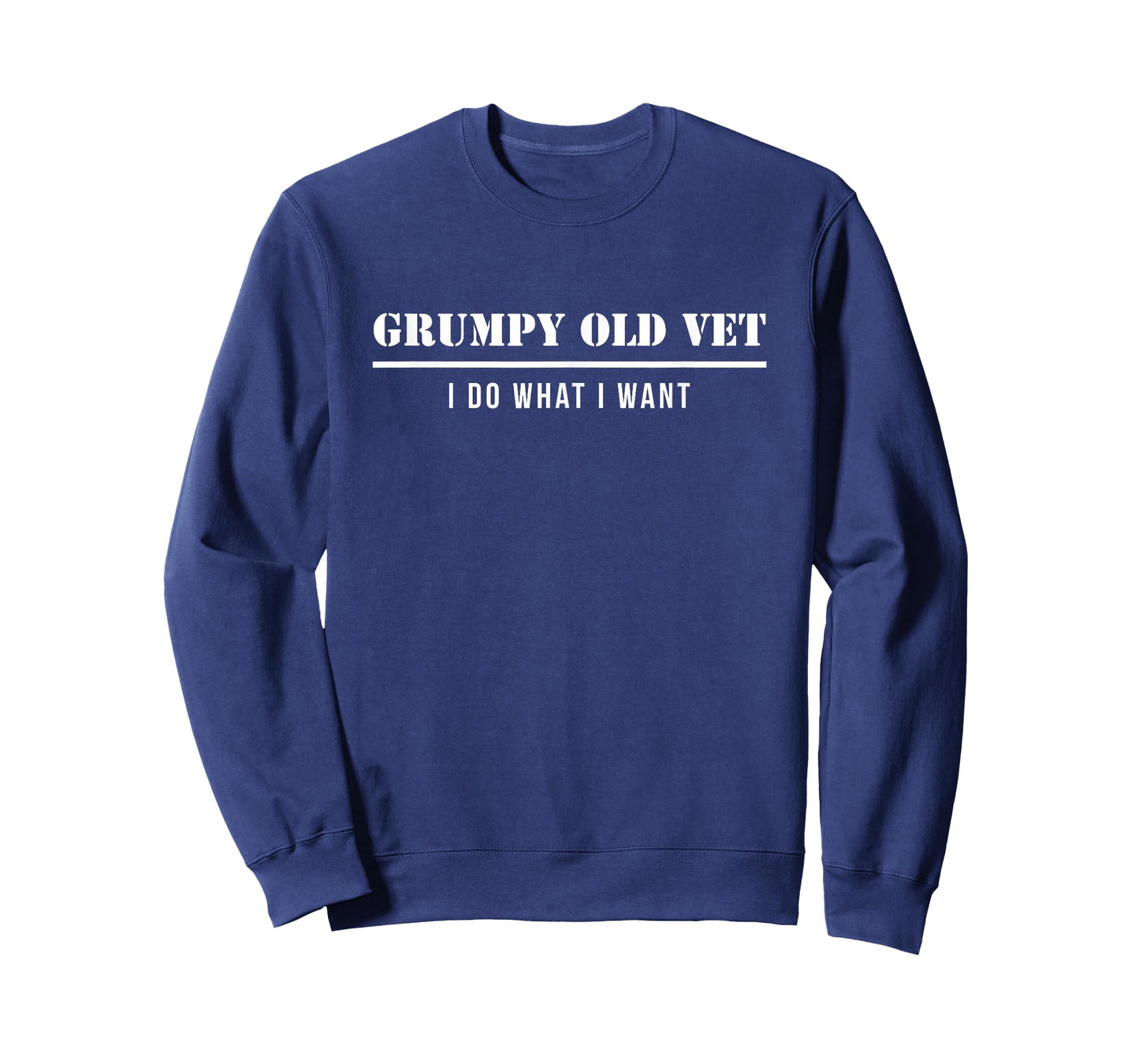 Grumpy Old Vet I Do What I Want Funny Military Veteran T-Shirt