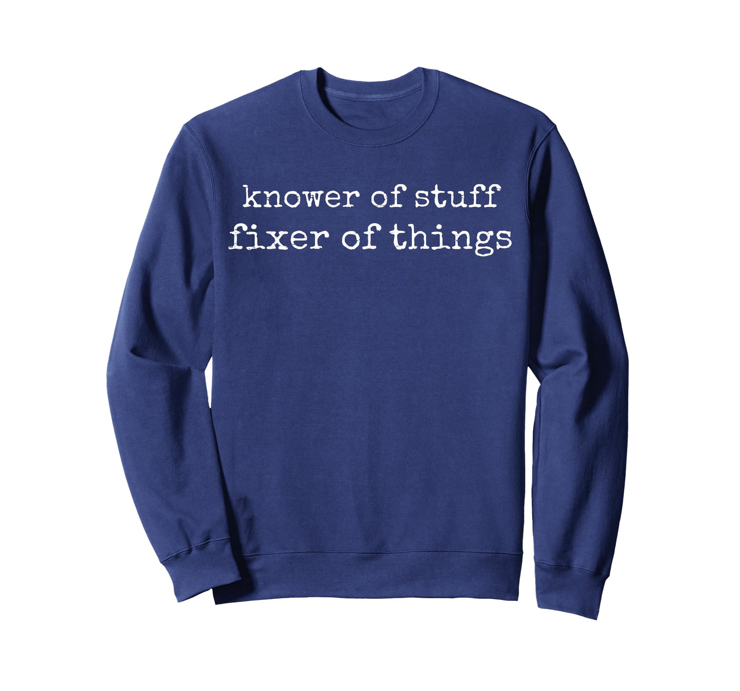 Vintage Retro Knower of Stuff Fixer of Things Funny T-Shirt
