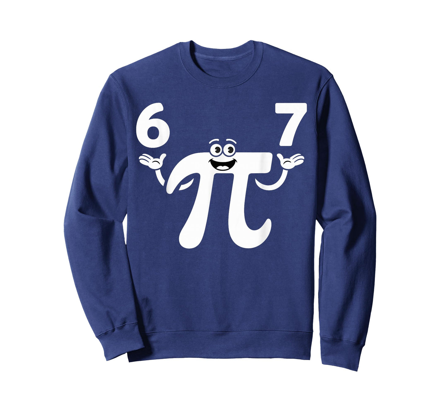 Funny 3.14 Pi 67 6 7 Meme Design Cute Math Nerd Gen Z Humor T-Shirt