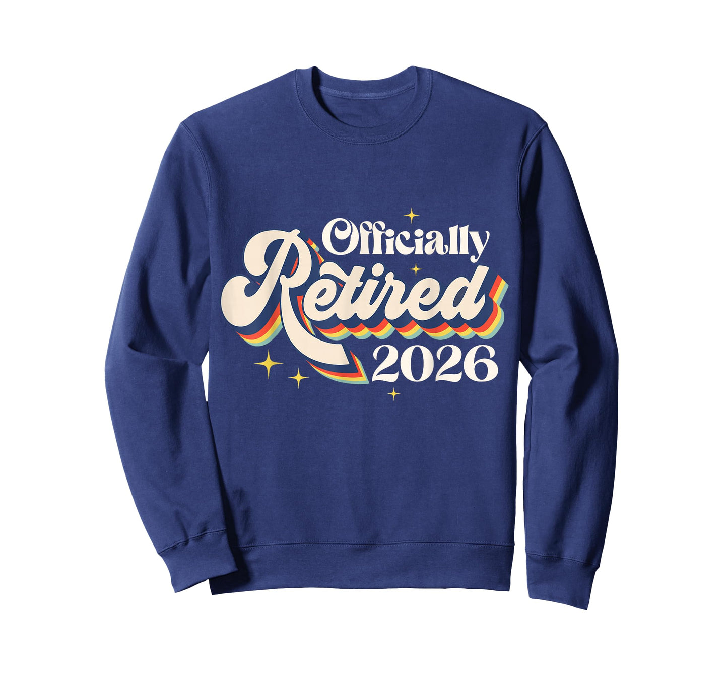 Officially Retired 2026 Vintage Retirement Men Women Teacher T-Shirt