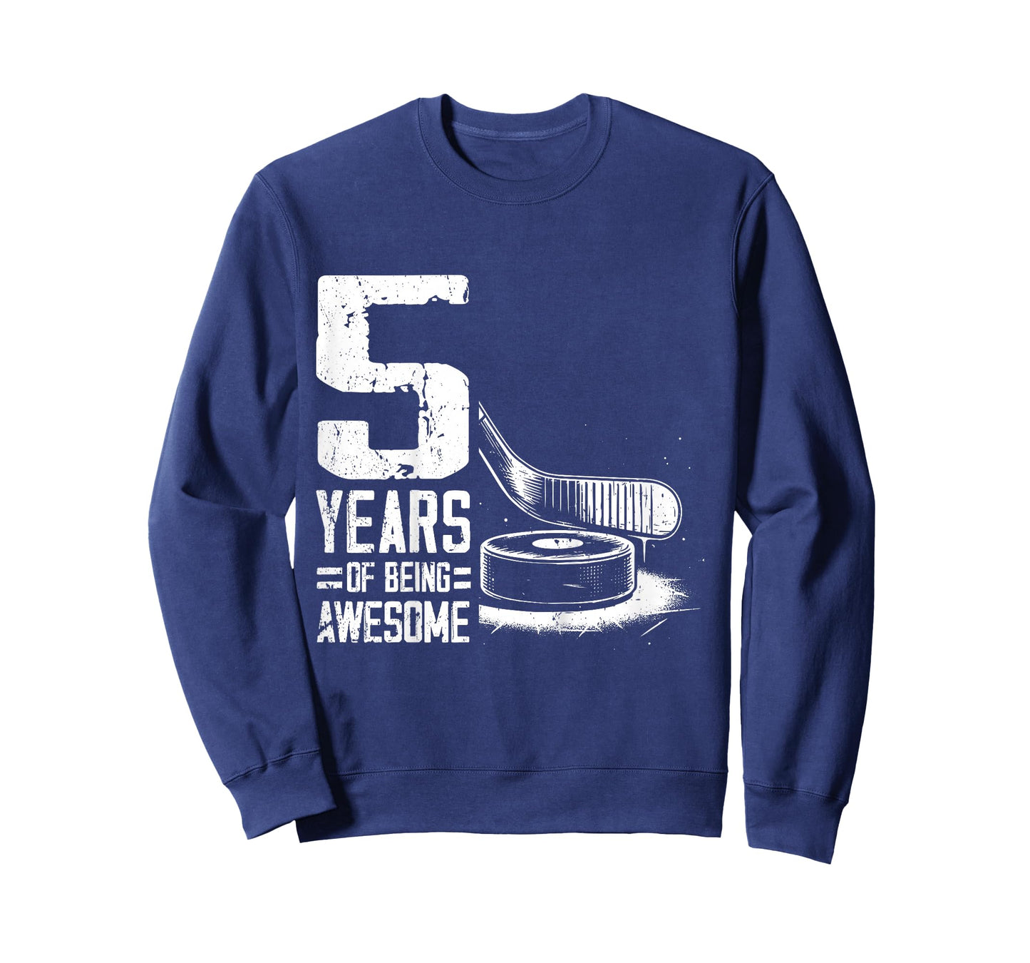 5th Birthday Boys Icehockey Player Ice Hockey 5 Years Old T-Shirt