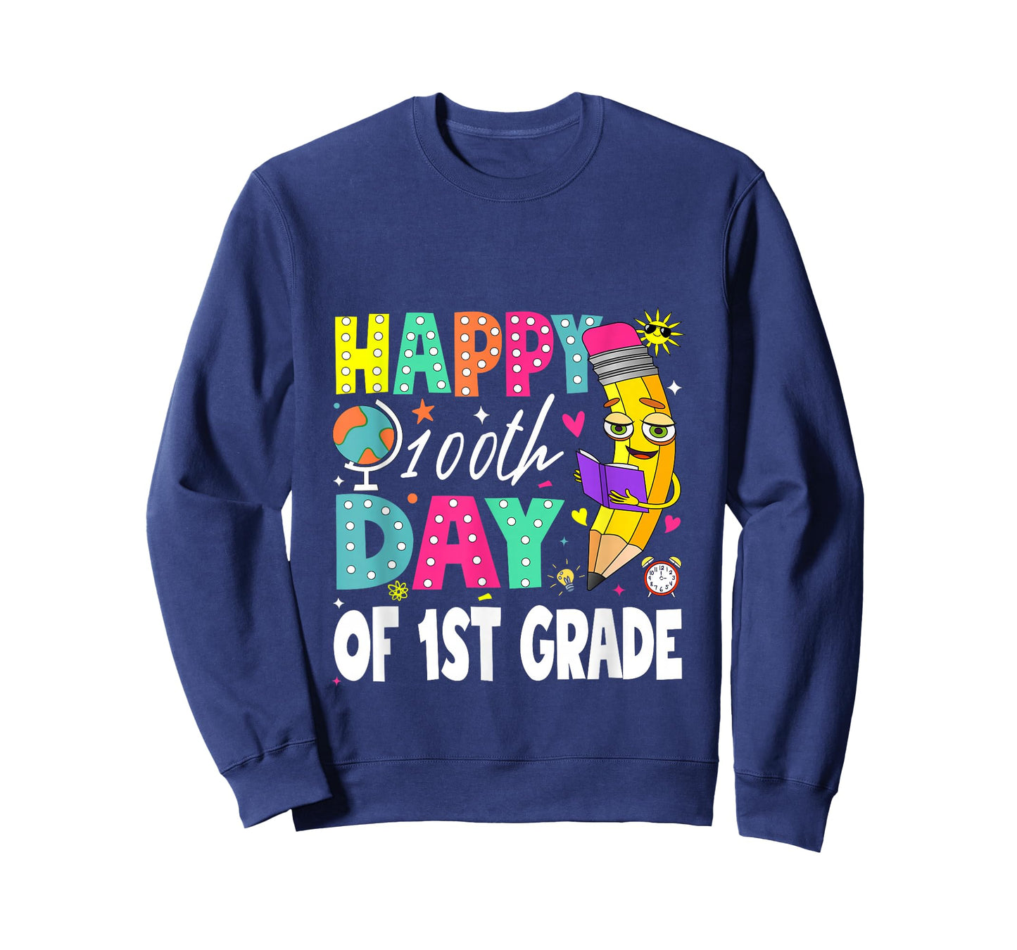 Happy 100th Day of 1st Grade School 100th Day Celebration T-Shirt