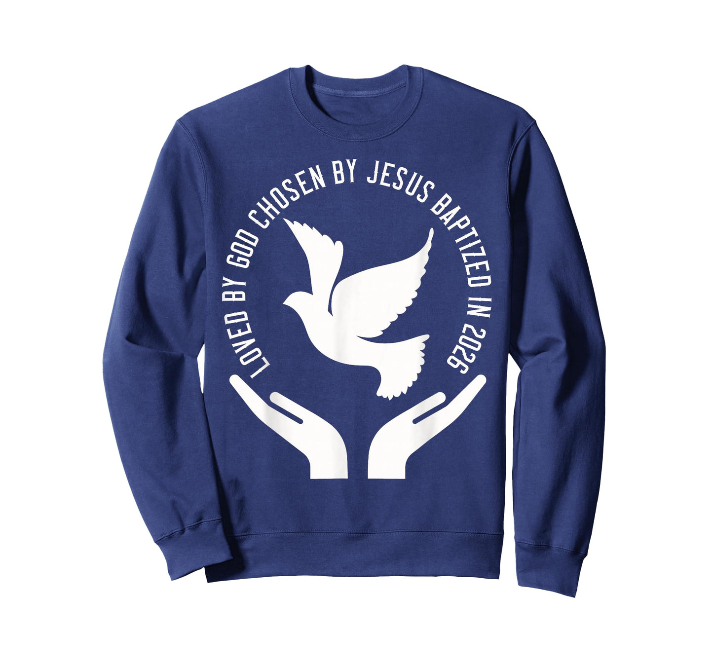 Baptized 2026 Holy Spirit Dove Christian Baptism T-Shirt