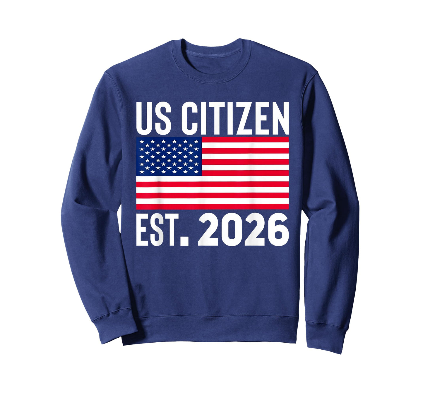 New US Citizen Est 2026 American Immigrant Citizenship Gifts T-Shirt