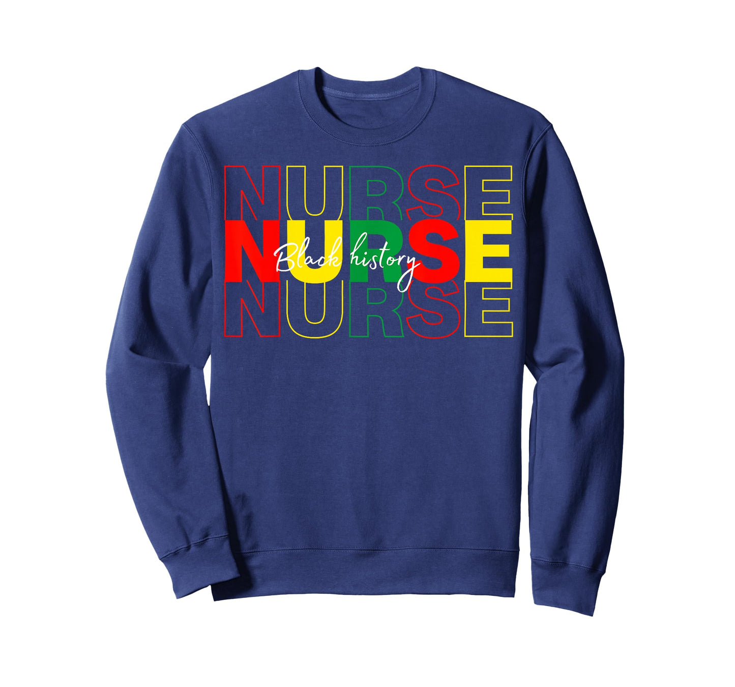 Nurse Black History Black Nurse African Juneteenth T-Shirt