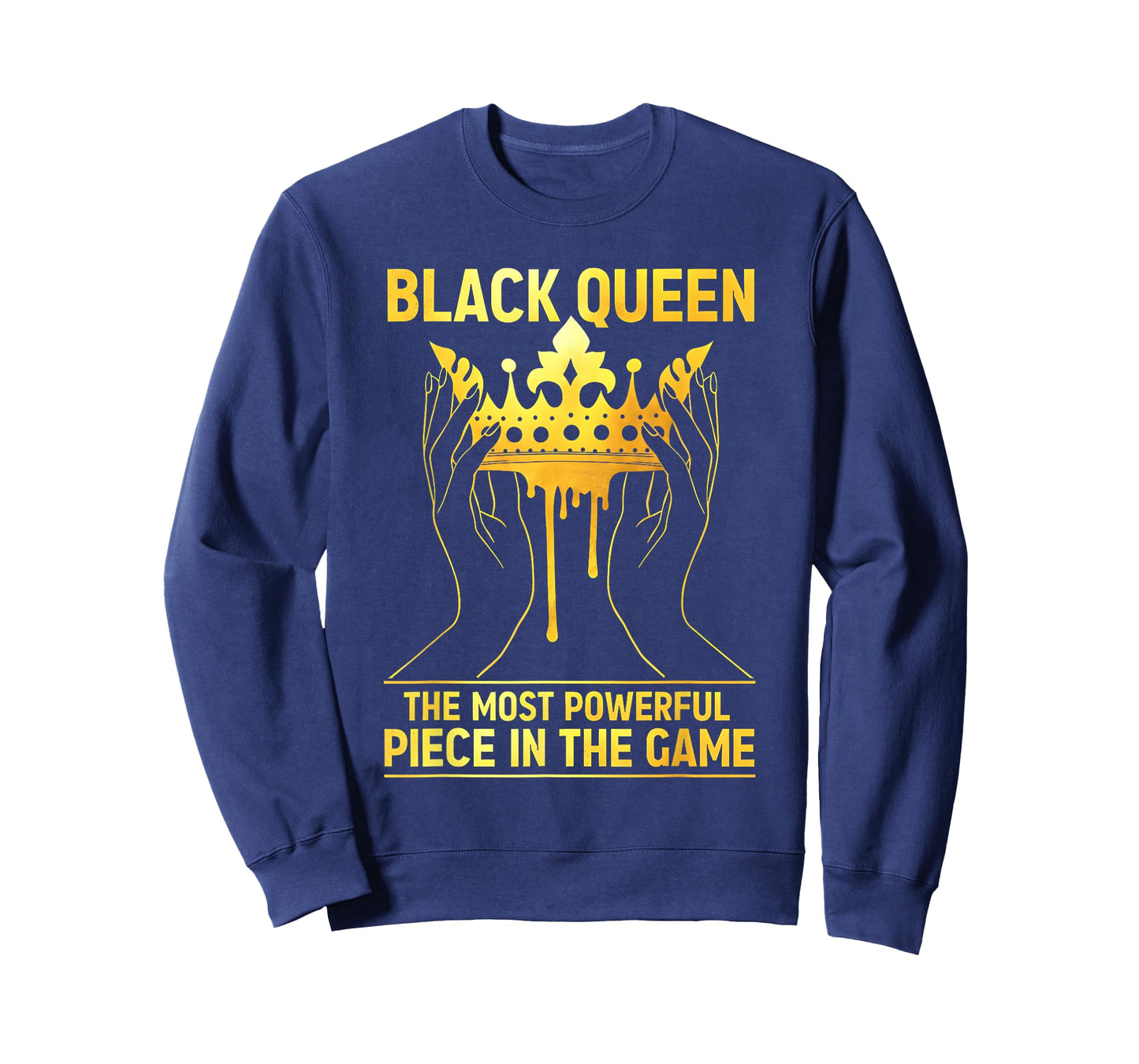 Black Queen The Most Powerful Piece in The Game Melanin Girl T-Shirt