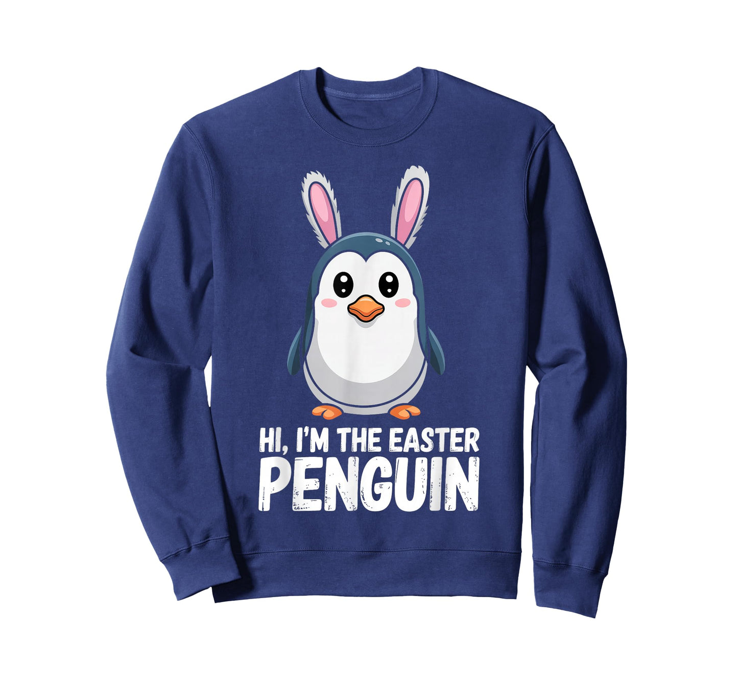 Im The Easter Penguin Cute Bunny Ears Women Boys Girls Kids T-Shirt