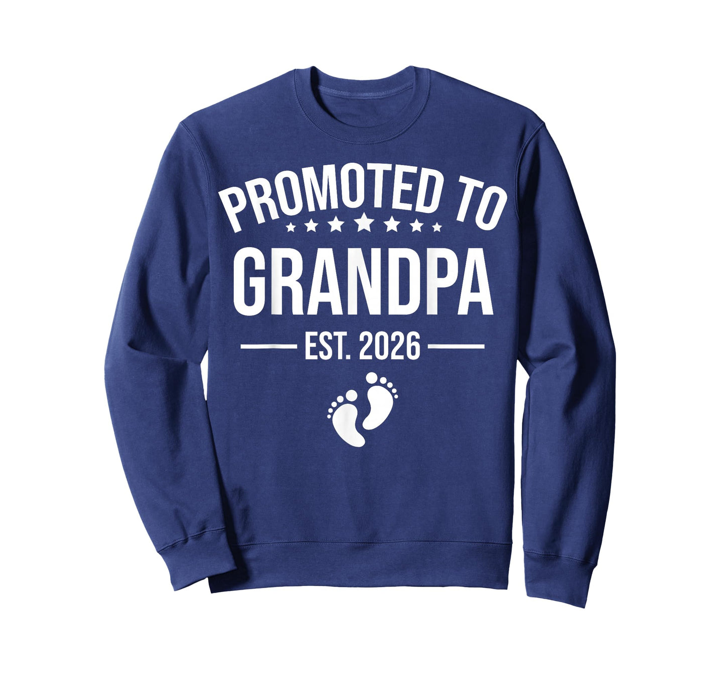 1st Time Grandpa EST 2026 New First Grandpa 2026 T-Shirt