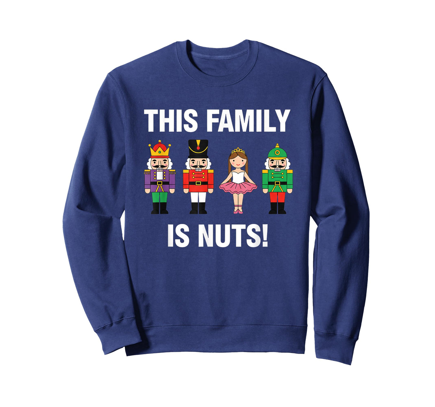 Christmas This Family is Nuts Nutcracker Family Funny Xmas T-Shirt
