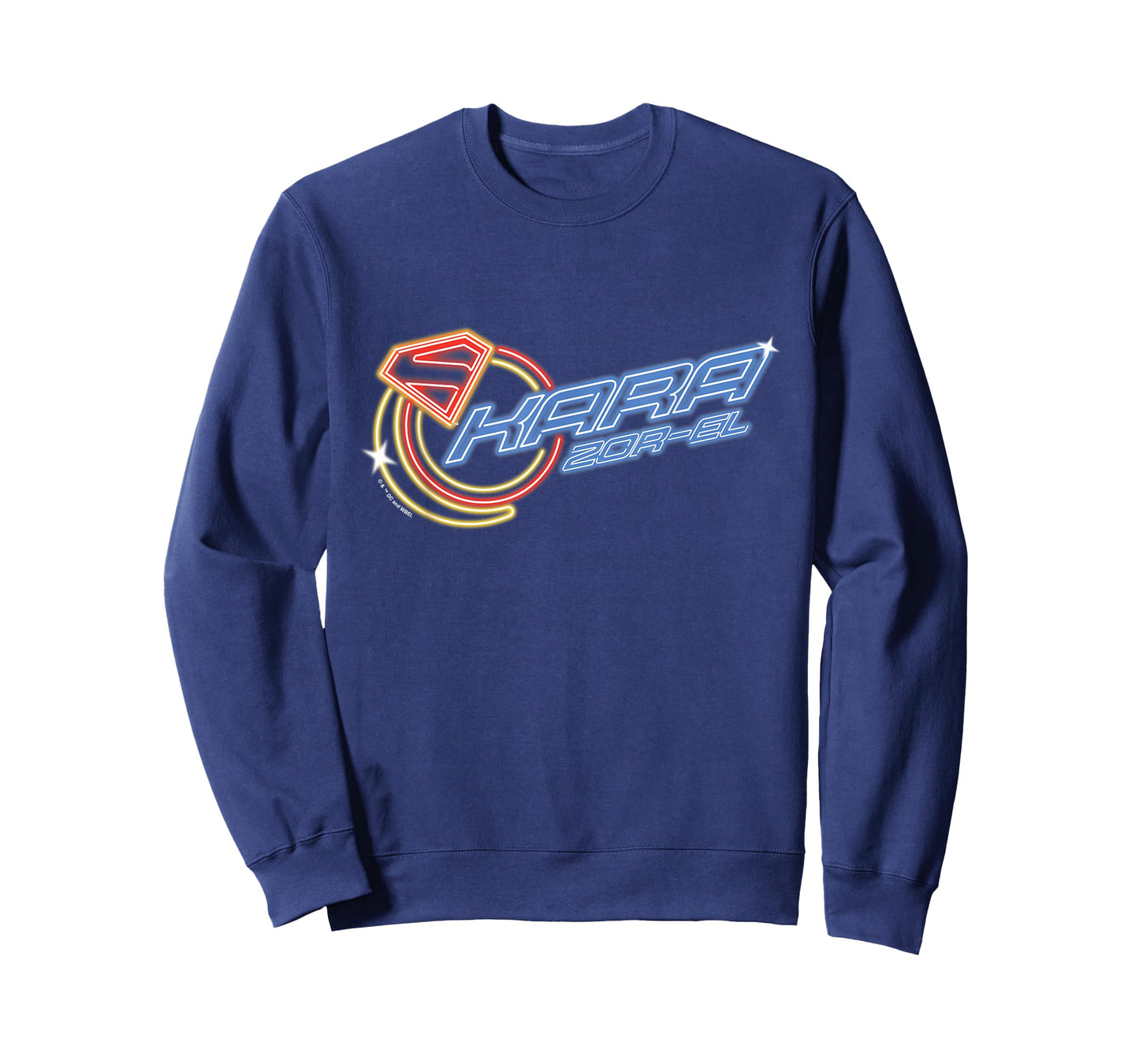 Supergirl 2026 Neon Glow Kara Zor-El Sign T-Shirt